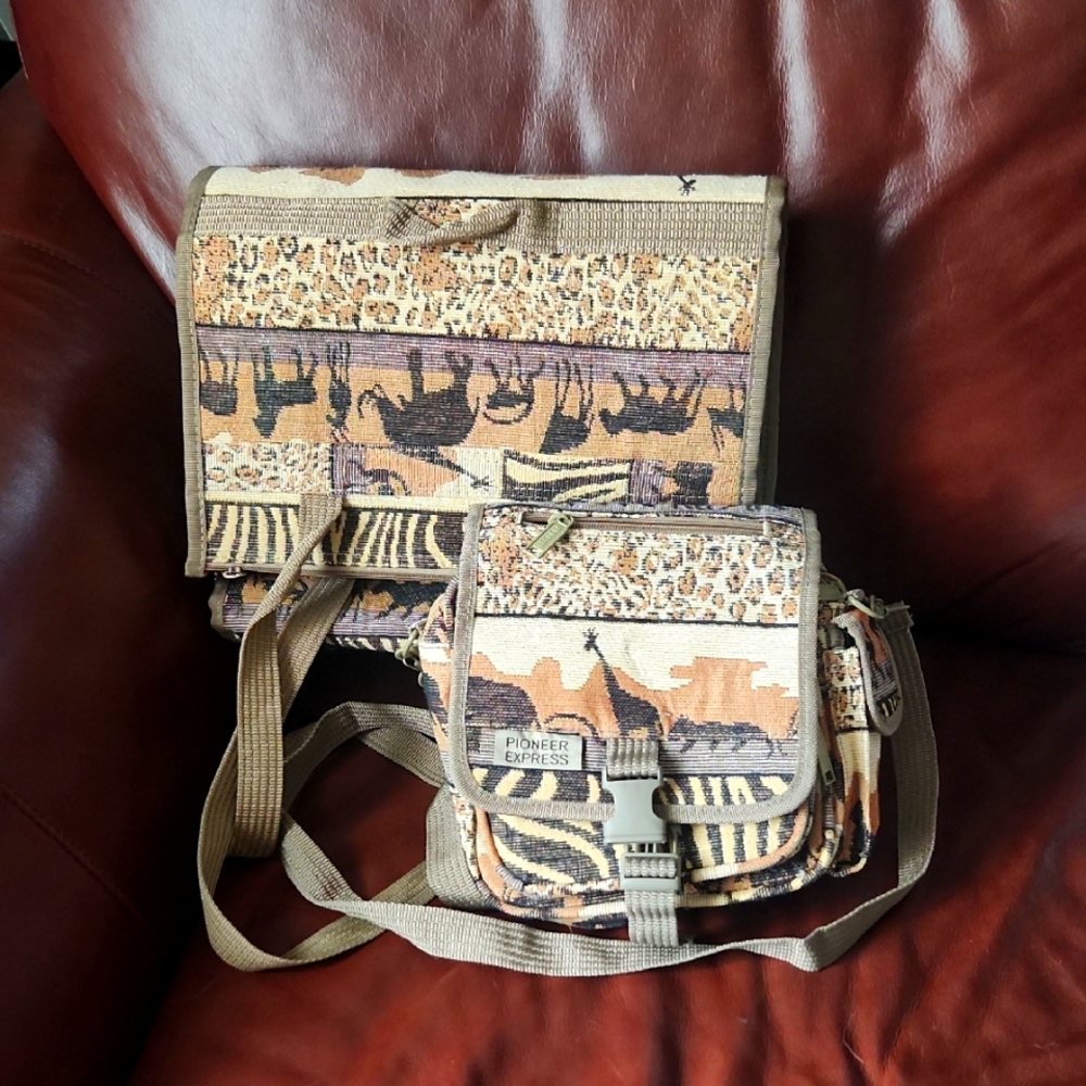African Safari  Travel Bag Set